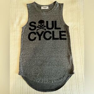 SoulCycle Heather Gray Sleeveless Top
